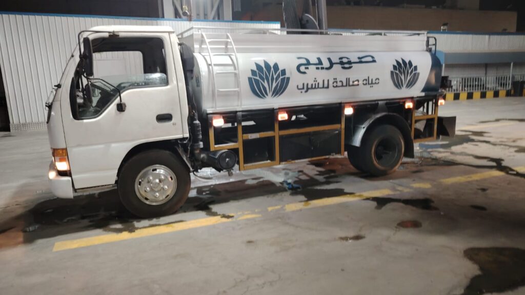وايت مياه 6 طن بالرياض صالحة للشرب​